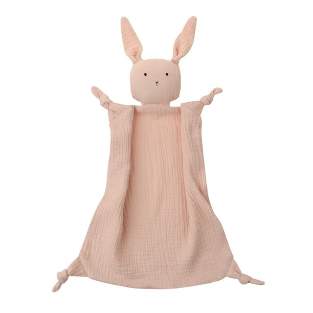 Rabbit Towel Bib Toy