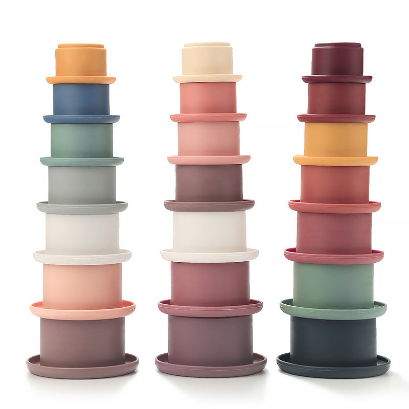 Silicone Stacking Cup Set