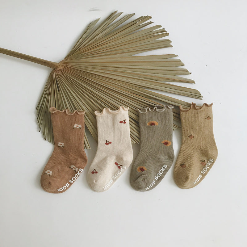 Floral Non-Slip Socks