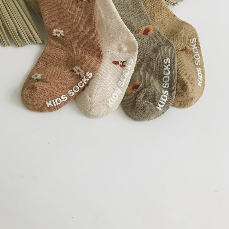 Floral Non-Slip Socks