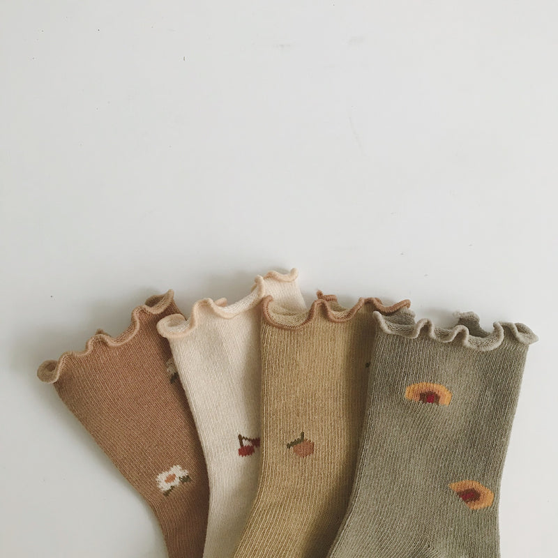 Floral Non-Slip Socks