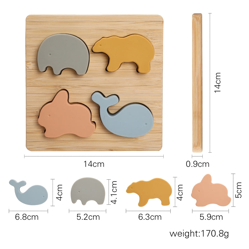 Silicone Bamboo Puzzle