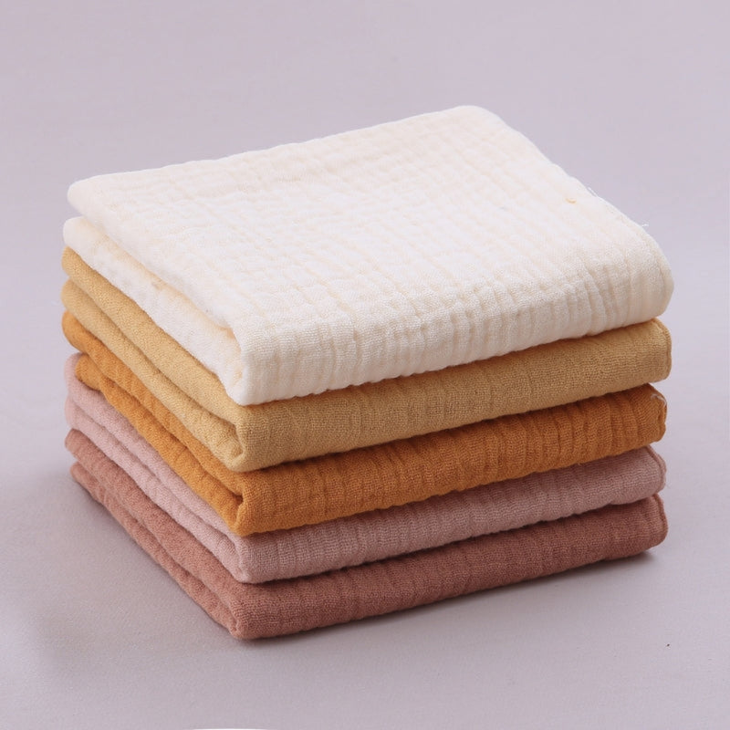 Muslin Burp Cloths (5pc)