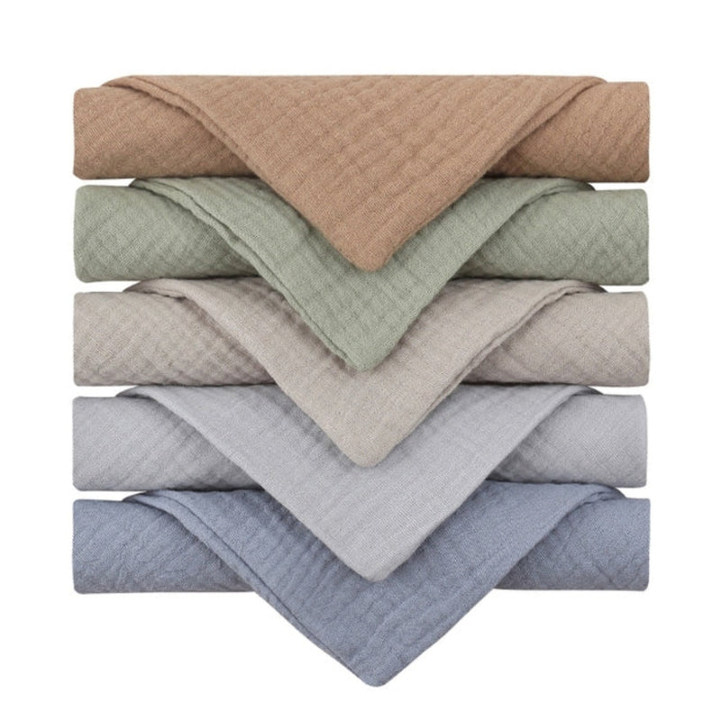 Muslin Burp Cloths (5pc)
