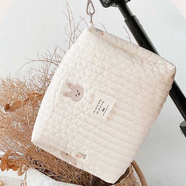 Portable Cotton Diaper Bag
