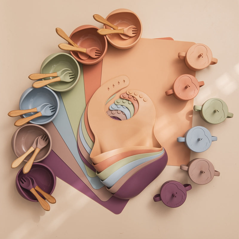 Silicone Dinnerware Set (6pc)