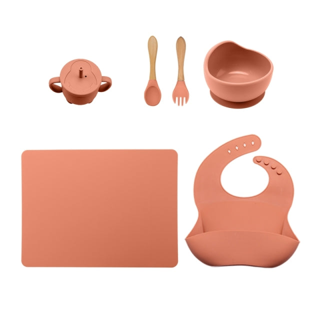 Silicone Dinnerware Set (6pc)