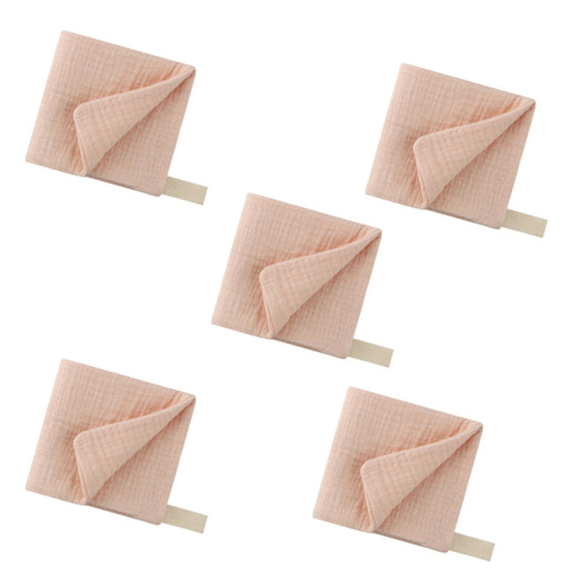 Muslin Burp Cloths (5pc)