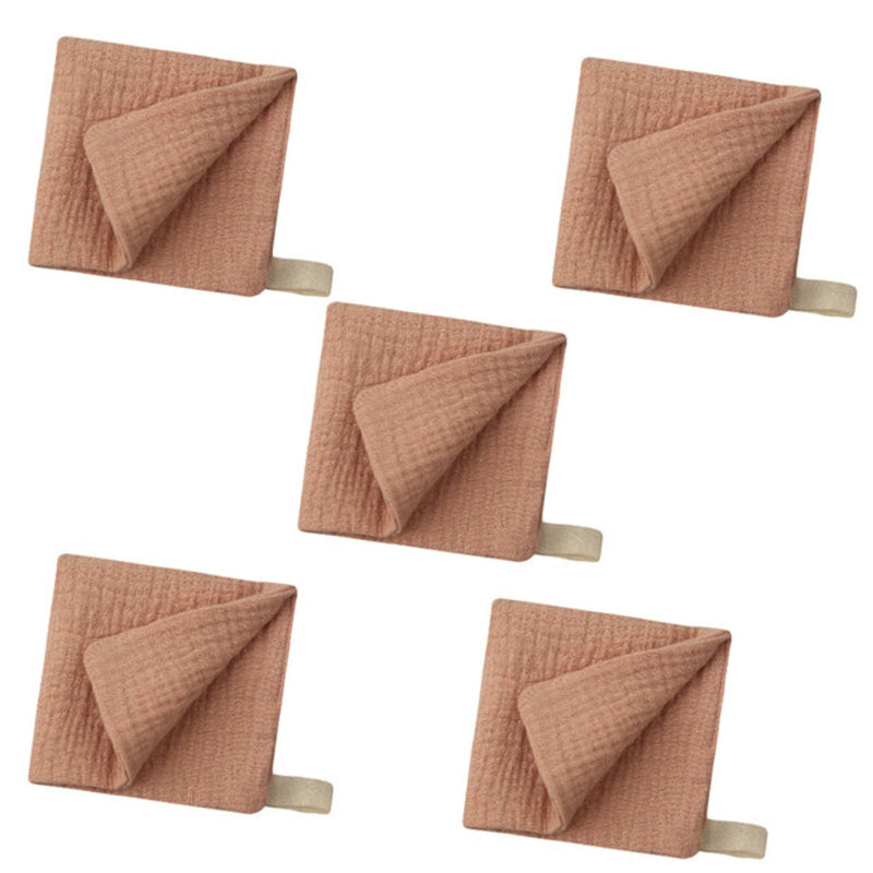 Muslin Burp Cloths (5pc)