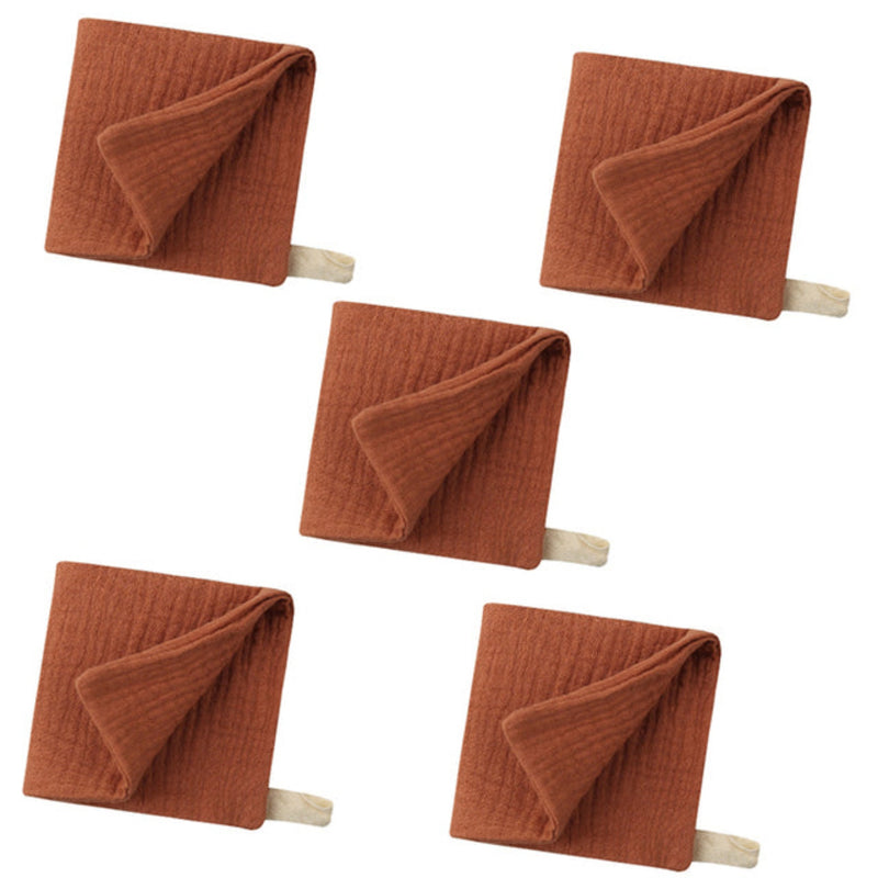 Muslin Burp Cloths (5pc)
