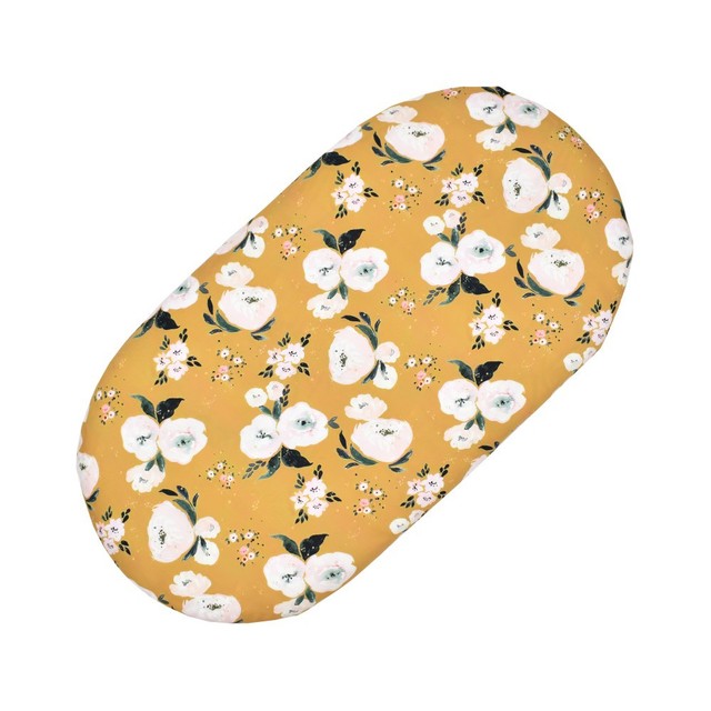 Floral Bassinet Sheet