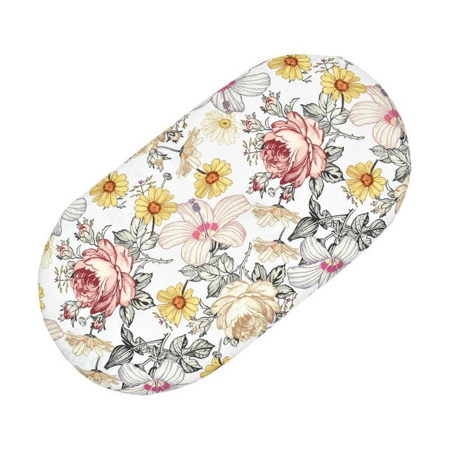 Floral Bassinet Sheet