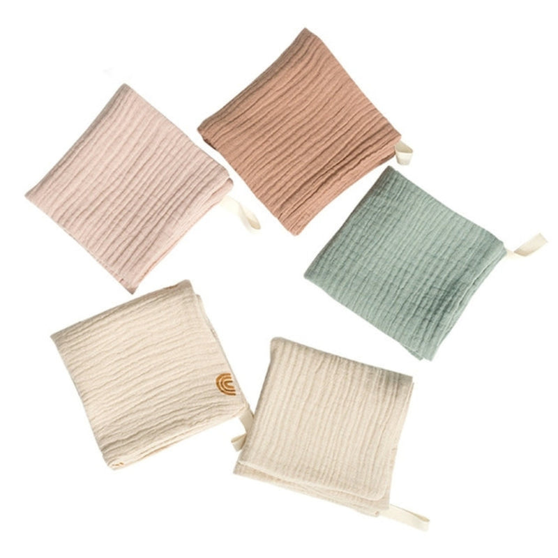 Muslin Burp Cloths (5pc)