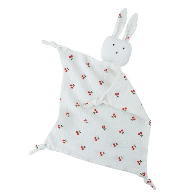 Rabbit Towel Bib Toy