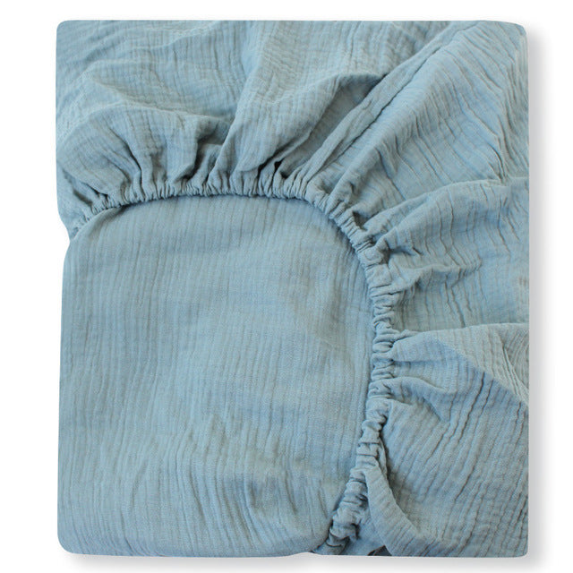 Pure Cotton Fitted Crib Sheet